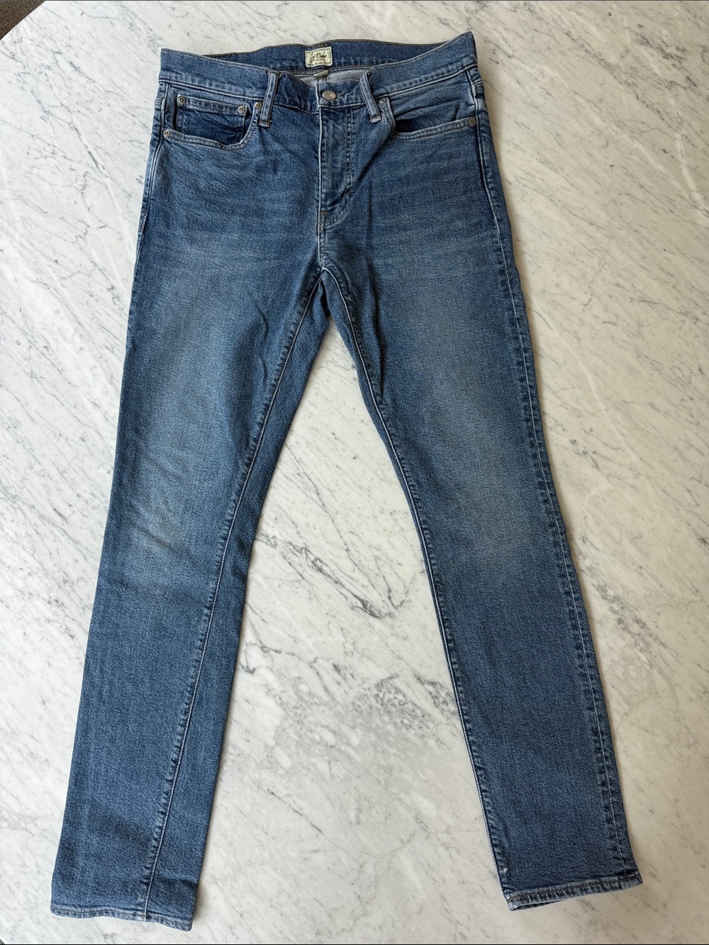 J.Crew Men’s 250 Stretch Slim Tapered Jeans W32 L30